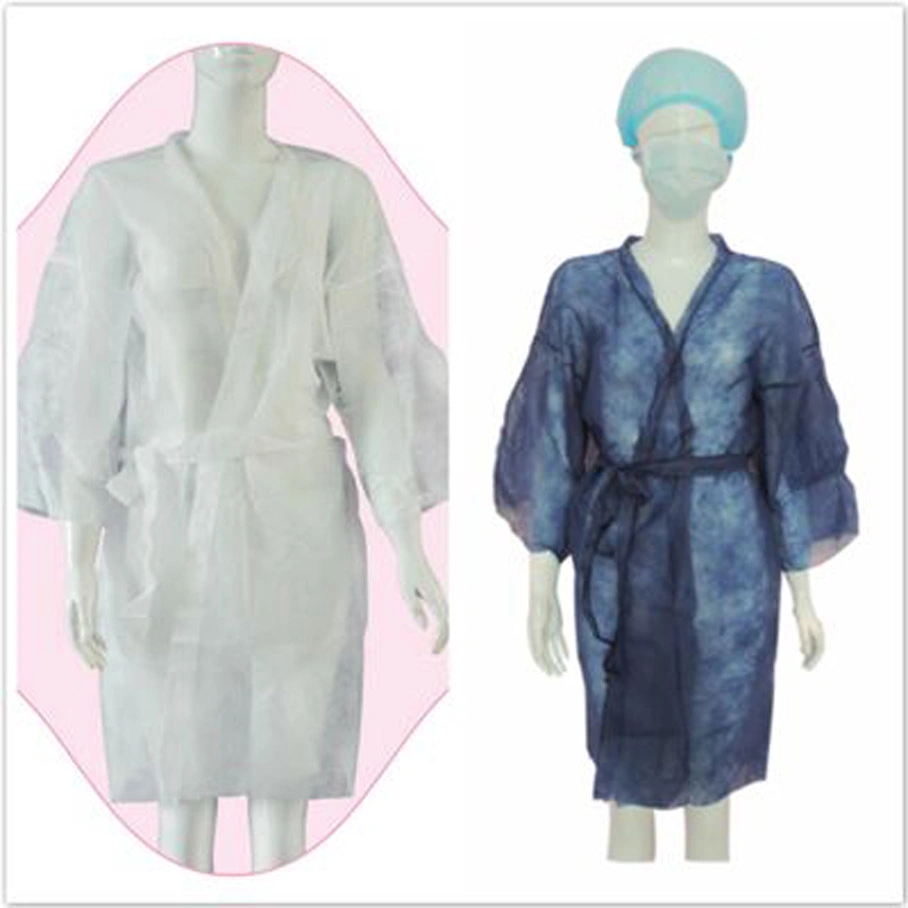 Ly Disposable Kimono for Beauty Salon and SPA